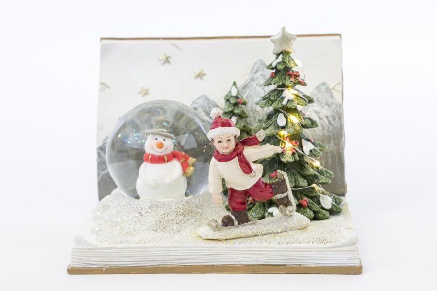 libro resina con sfera