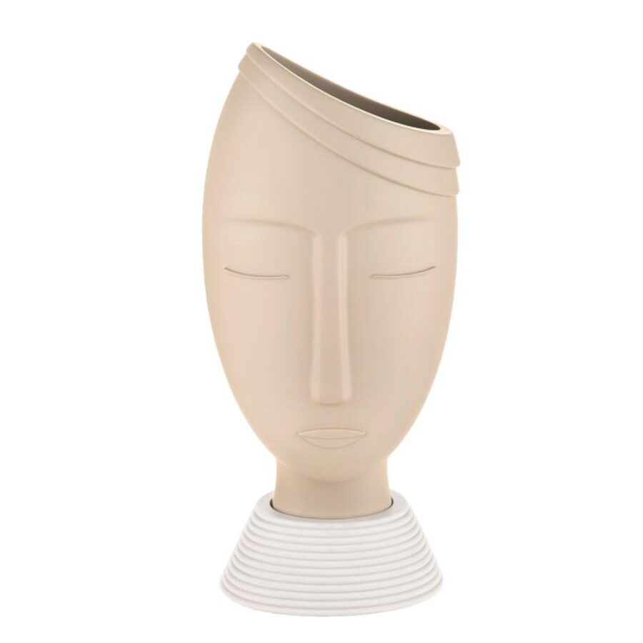 vaso testa uomo