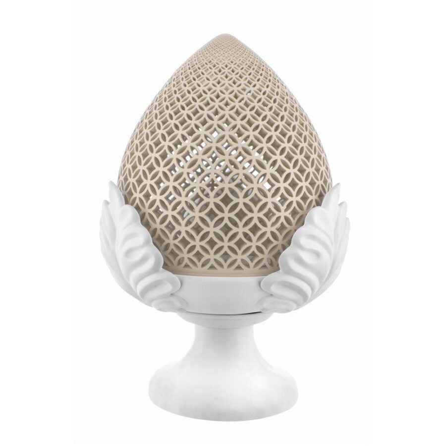lampada pomo traforata