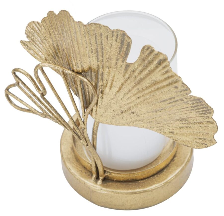 porta candele leaf - immagine 3