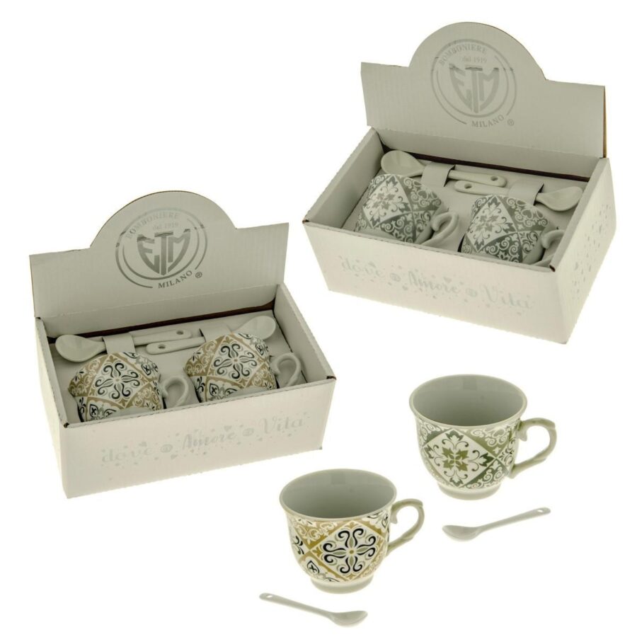 set 2 tazzine collezione ponza etm
