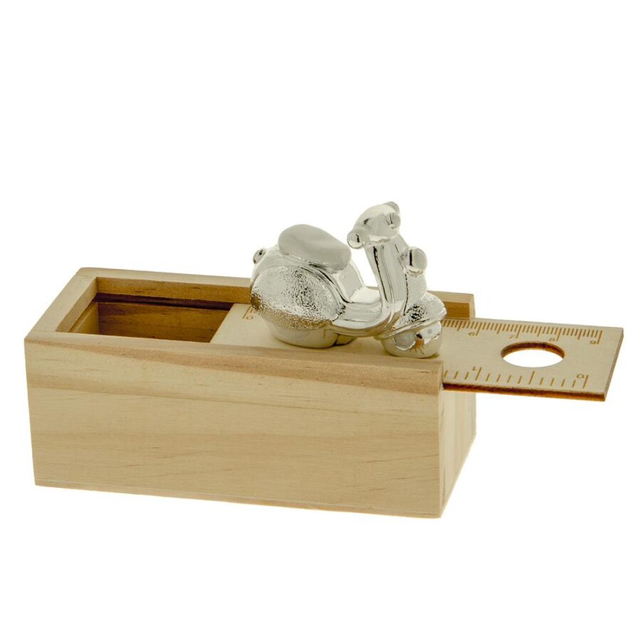 brillina box in legno con righello etm