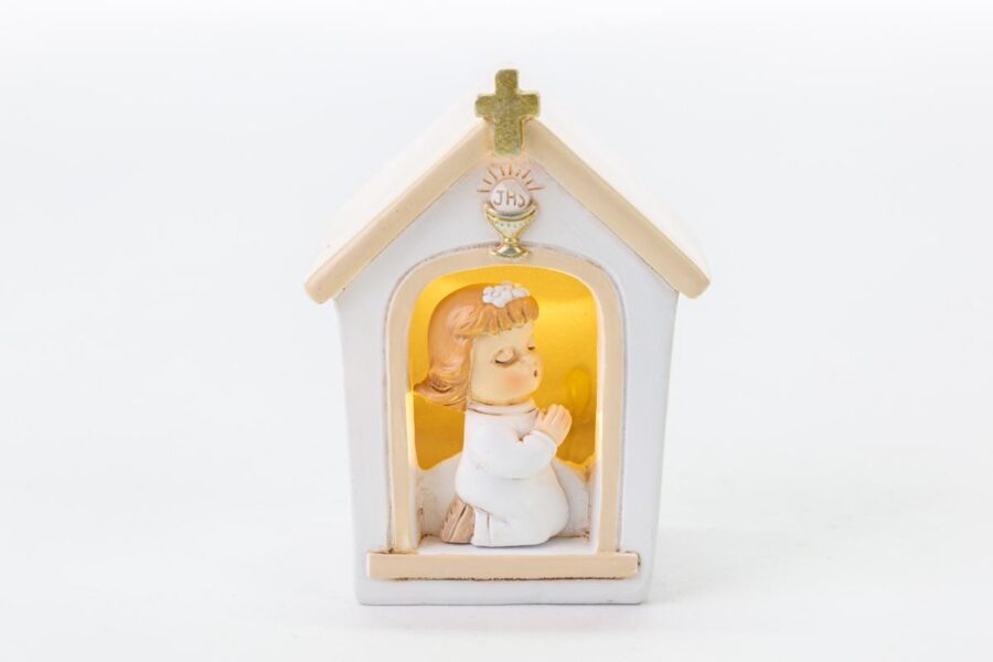 bimba chiesa led comunione le stelle