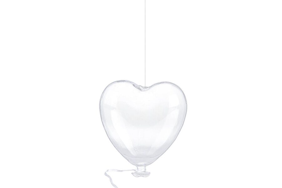 palloncino cuore in vetro appendino le stelle