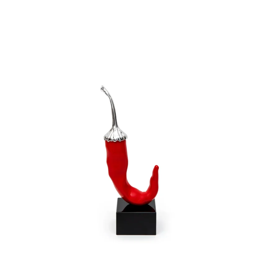 peperoncino h.28 rosso argento