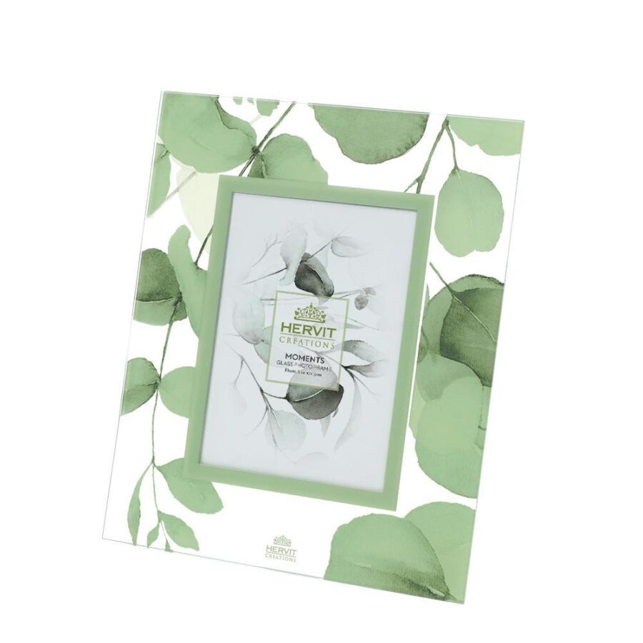 cornice vetro botanic verde