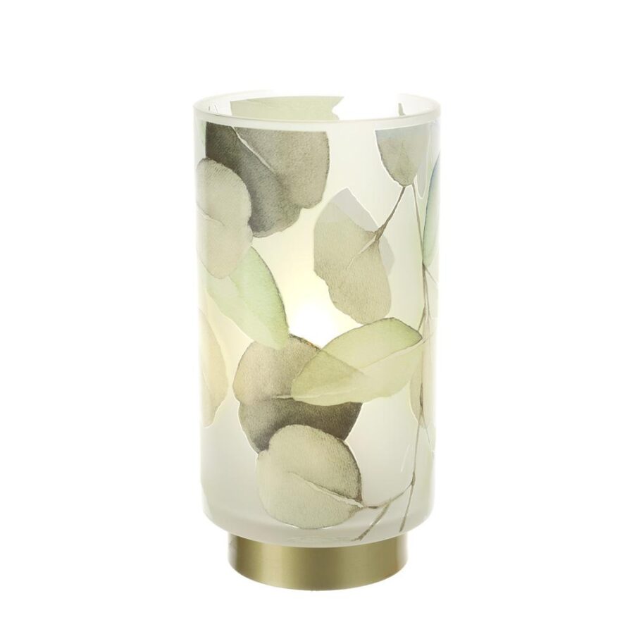 Lampada vetro botanic verde