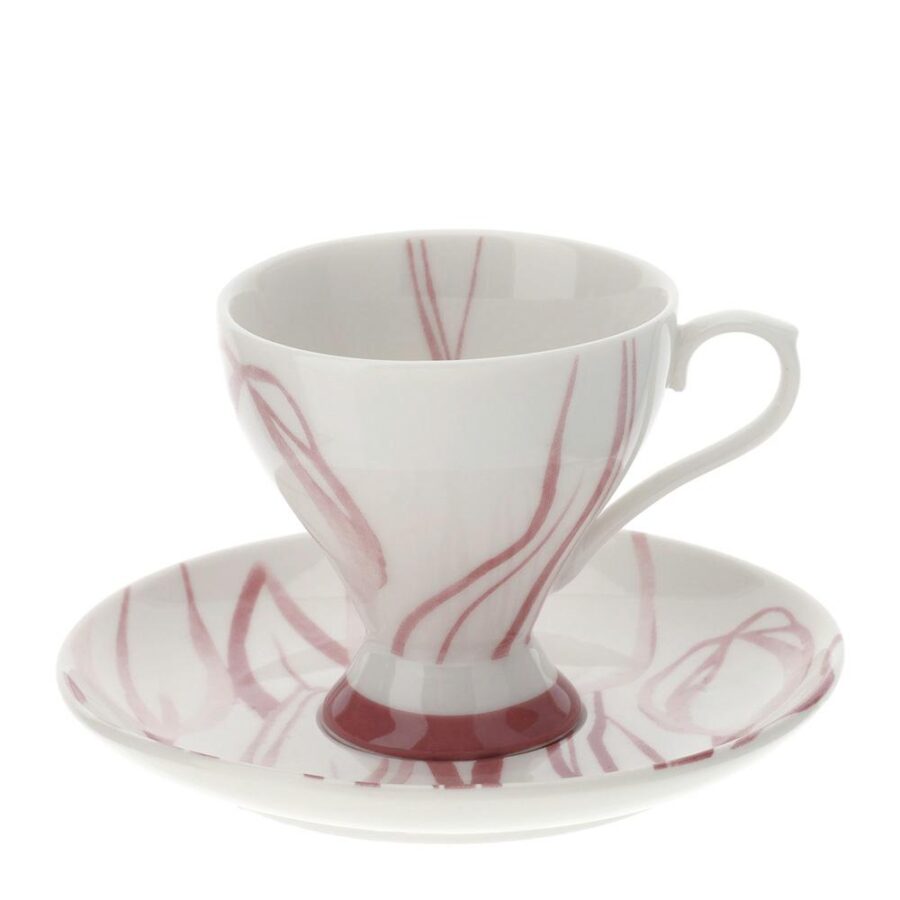 Box 2 tazzine caffe' rosa hervit