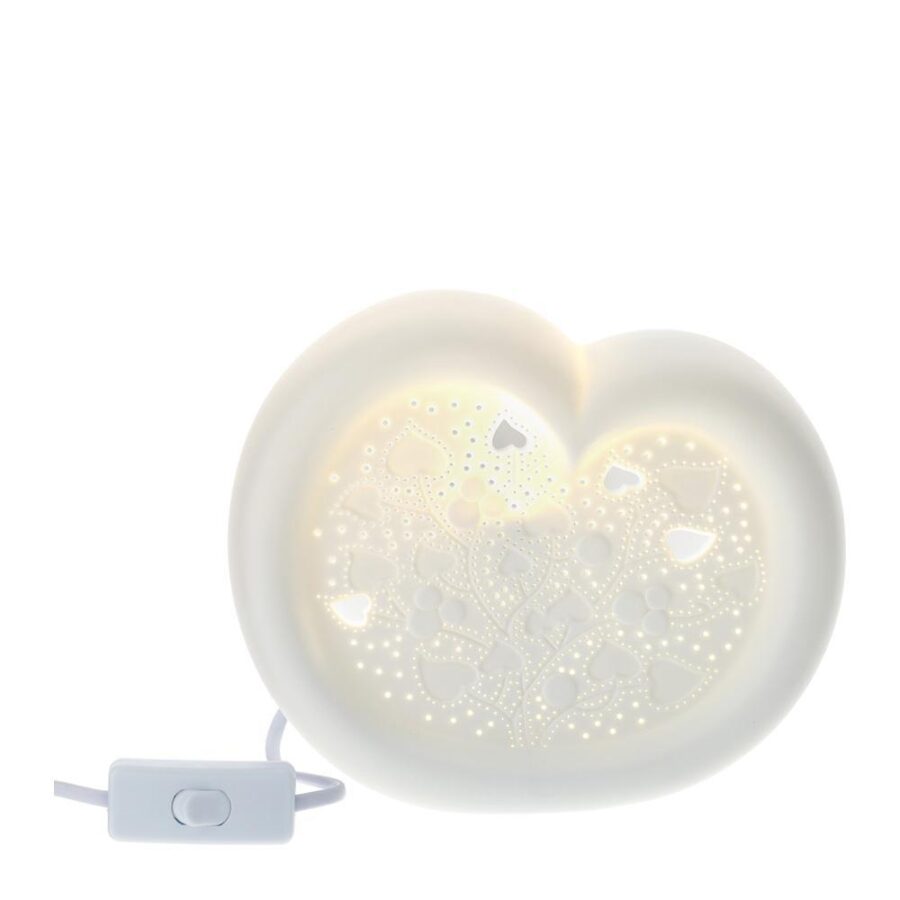 lampada cuore love hervit