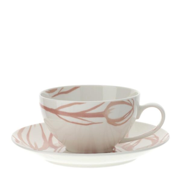 Tazza colazione tulip rosa