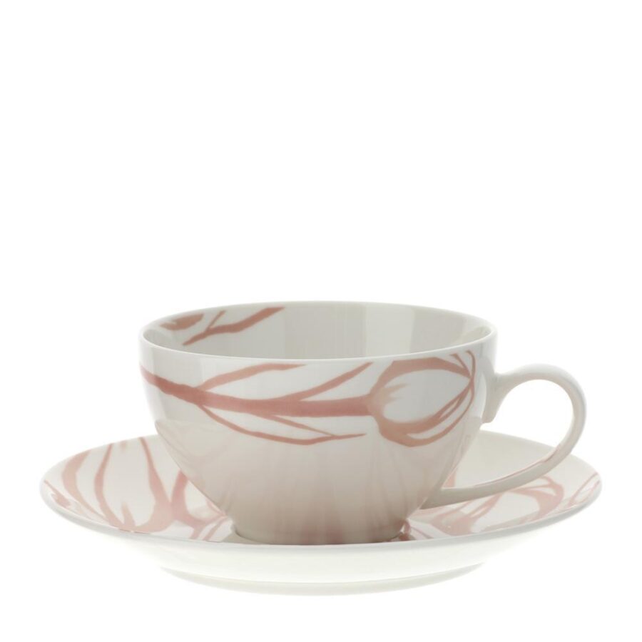 Tazza colazione tulip rosa