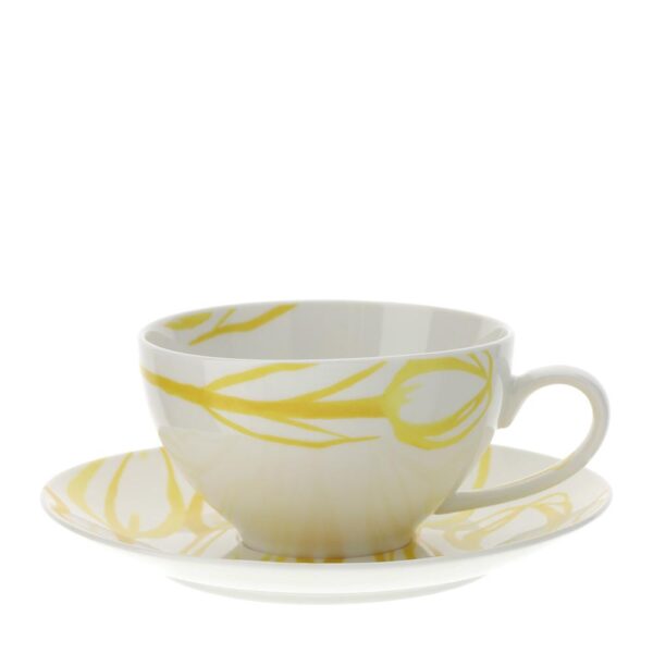 Tazza colazione tulip giallo