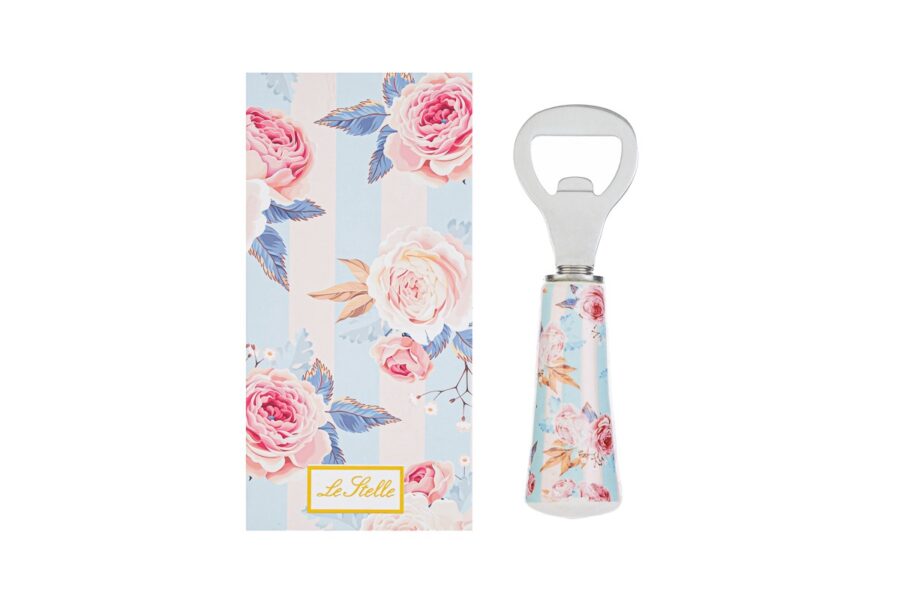 Apribottiglie stripes and rose - immagine 2