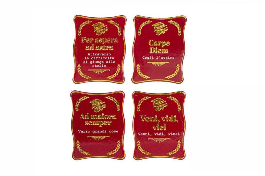 calamita laurea ceramica 4 ass