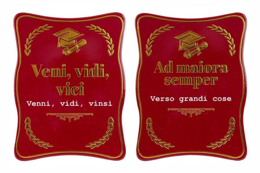 quadretto laurea mattonella - immagine 2