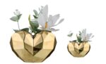 vaso cuore oro bongelli