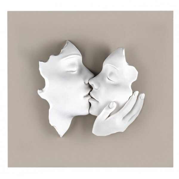 quadretto bacio nocciola