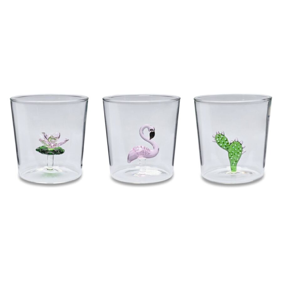 set 6 bicchieri exotic treasure