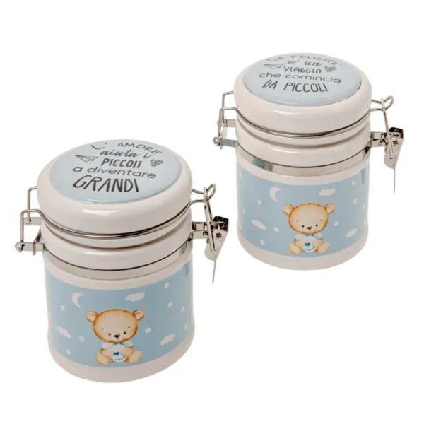 Baby Barattolo celeste h. 10,5