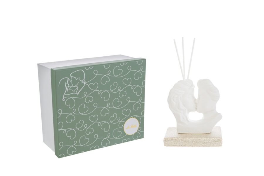 profumatore bacio ceramica - immagine 2
