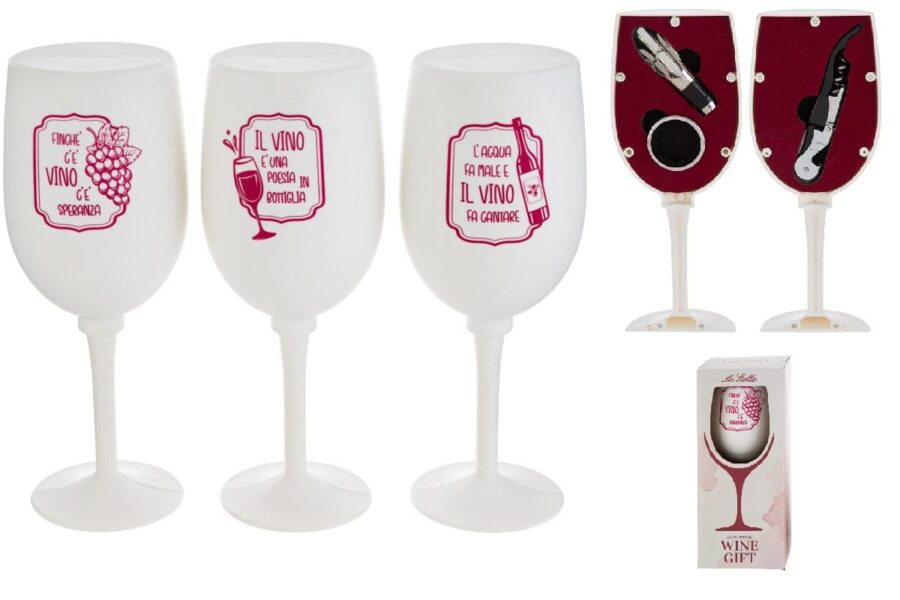 calice con accessori vino