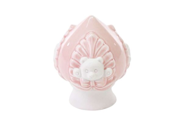 POMO ELEFANTE ROSA IN PORCELLANA