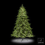 albero di natale pino luxury 3000 led 180cm