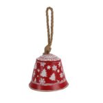 decorazione campana metallo