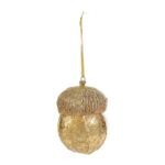 ghianda natalizia oro