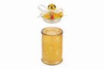 candela in barattolo oro con charm - immagine 2