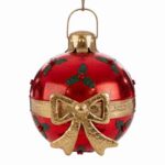 decorazione palla metallo