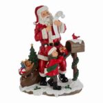 babbo natale con bimbo