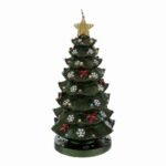 candela pinetto natalizia