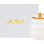 zuccheriera porcellana e legno