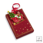 addobbo slitta albero mix strass - immagine 2