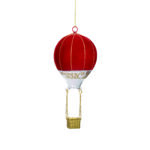 mongolfiera vetro rosso - wald