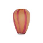 vaso vetro sfumato cipria