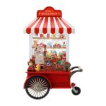 workshop con babbo natale led e glitter