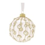 sfera vetro perle 10cm - hervit