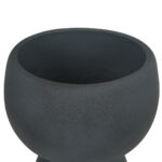 vaso in ossido di magnesio grigio S - immagine 2