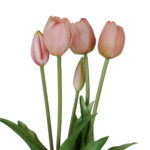 Fascio di 5 Tulipani pink - immagine 2