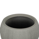 set 2 vasi sferici grigio-beige - immagine 3