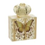bottiglia decoro farfalla hervit