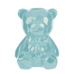 salvadanaio orsetto porcellana celeste