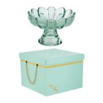 alzatina fiore verde menta