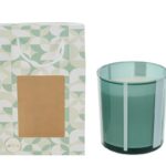 candela rigata vetro verde