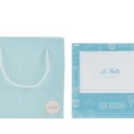 portafoto azzurro vetro mongolfiere