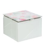 portagioie vetro fiorellini