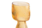 vaso vetro onda ambra - immagine 2