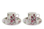 set 2 tazzine caffè bouquet di charme - immagine 2